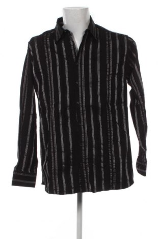 Ανδρικό πουκάμισο Roger Kent, Μέγεθος L, Χρώμα Μαύρο, Τιμή 7,36 €