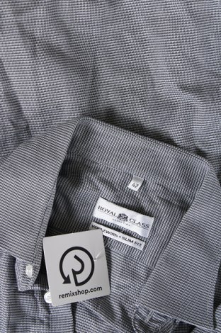 Herrenhemd Royal Class, Größe L, Farbe Grau, Preis € 5,45