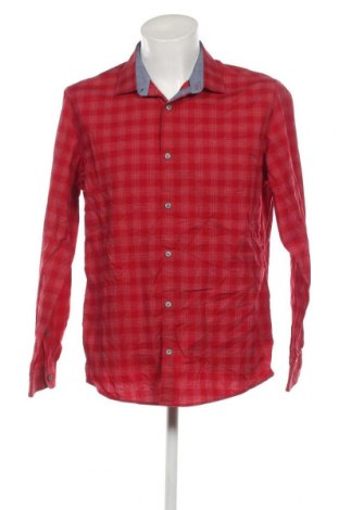 Ανδρικό πουκάμισο S.Oliver, Μέγεθος XL, Χρώμα Κόκκινο, Τιμή 10,23 €