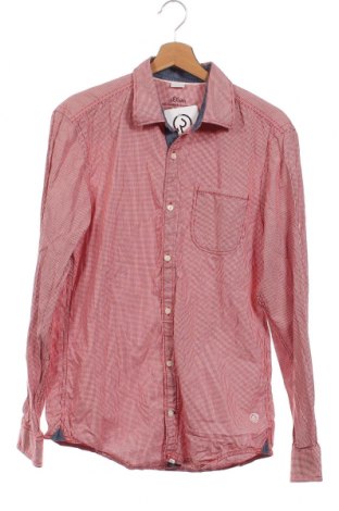Мъжка риза S.Oliver, Размер M, Цвят Многоцветен, Цена 7,25 лв.
