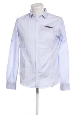 Ανδρικό πουκάμισο Scotch & Soda, Μέγεθος M, Χρώμα Μπλέ, Τιμή 20,62 €