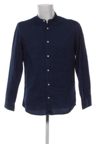 Ανδρικό πουκάμισο Selected Homme, Μέγεθος L, Χρώμα Μπλέ, Τιμή 25,36 €