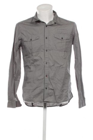 Ανδρικό πουκάμισο Skunkfunk, Μέγεθος M, Χρώμα Γκρί, Τιμή 7,21 €
