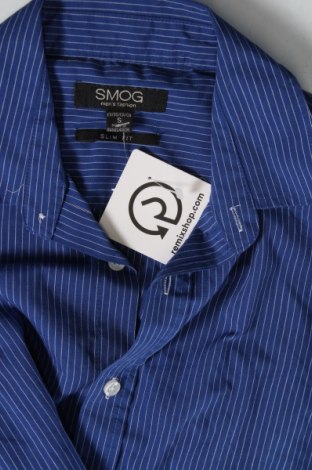 Мъжка риза Smog, Размер S, Цвят Син, Цена 14,79 лв.