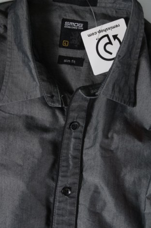 Мъжка риза Smog, Размер L, Цвят Сив, Цена 14,79 лв.