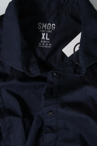 Herrenhemd Smog, Größe XL, Farbe Blau, Preis 5,05 €