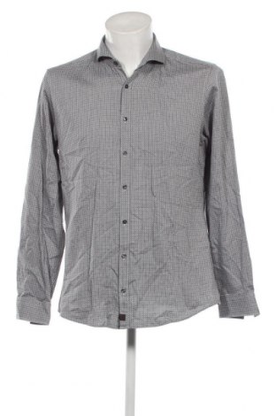 Herrenhemd Strellson, Größe L, Farbe Grau, Preis € 4,91
