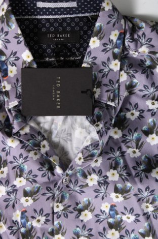Ανδρικό πουκάμισο Ted Baker, Μέγεθος S, Χρώμα Βιολετί, Τιμή 41,53 €