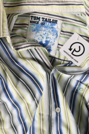 Ανδρικό πουκάμισο Tom Tailor, Μέγεθος XL, Χρώμα Πολύχρωμο, Τιμή 4,75 €