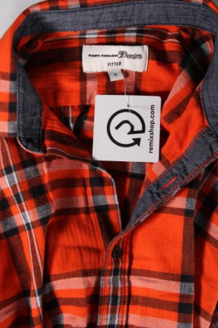 Herrenhemd Tom Tailor, Größe S, Farbe Orange, Preis 4,84 €