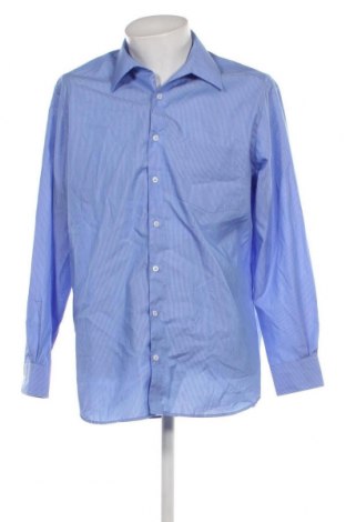 Ανδρικό πουκάμισο Walbusch, Μέγεθος L, Χρώμα Μπλέ, Τιμή 13,08 €