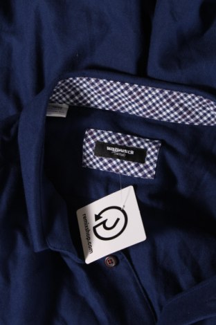 Ανδρικό πουκάμισο Walbusch, Μέγεθος XXL, Χρώμα Μπλέ, Τιμή 25,58 €