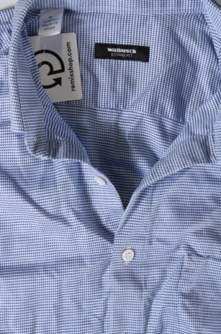 Мъжка риза Walbusch, Размер L, Цвят Син, Цена 55,00 лв.