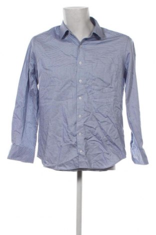 Ανδρικό πουκάμισο Walbusch, Μέγεθος L, Χρώμα Μπλέ, Τιμή 34,02 €