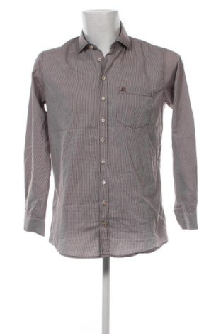 Ανδρικό πουκάμισο Wallmann, Μέγεθος M, Χρώμα Καφέ, Τιμή 3,95 €
