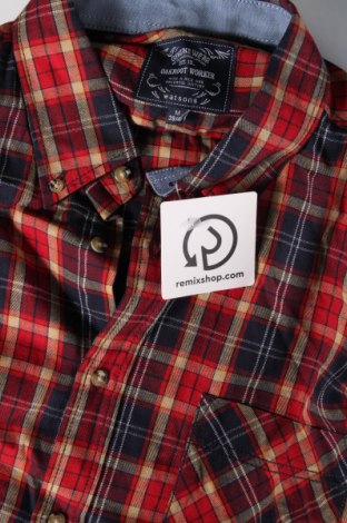 Ανδρικό πουκάμισο Watson's, Μέγεθος M, Χρώμα Πολύχρωμο, Τιμή 3,23 €