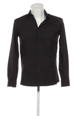 Ανδρικό πουκάμισο Zara, Μέγεθος S, Χρώμα Μαύρο, Τιμή 7,18 €
