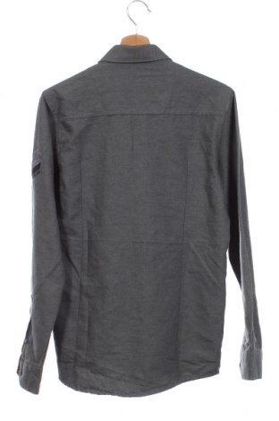 Herrenhemd Zara, Größe M, Farbe Grau, Preis 23,66 €