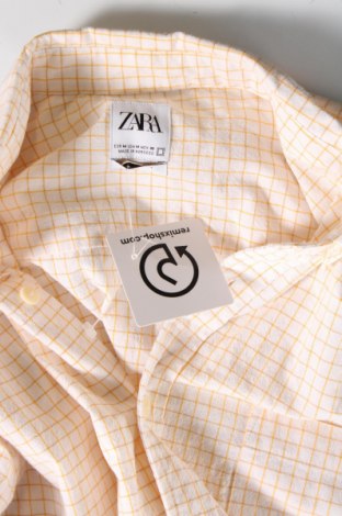 Мъжка риза Zara, Размер M, Цвят Многоцветен, Цена 29,00 лв.