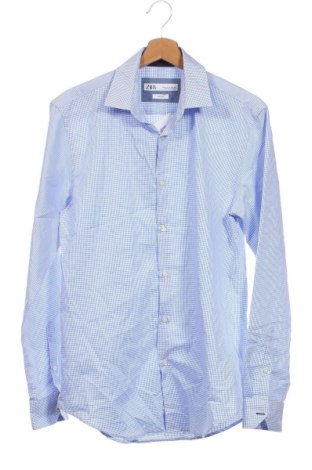 Herrenhemd Zara, Größe M, Farbe Blau, Preis 10,65 €