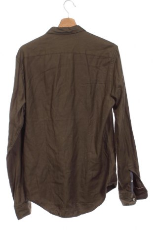 Мъжка риза Zara Man, Размер M, Цвят Зелен, Цена 6,80 лв.