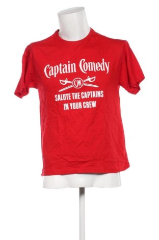 Ανδρικό t-shirt, Μέγεθος M, Χρώμα Κόκκινο, Τιμή 4,82 €