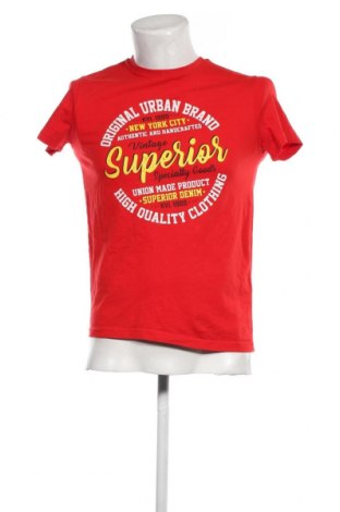 Herren T-Shirt, Größe S, Farbe Rot, Preis 3,99 €