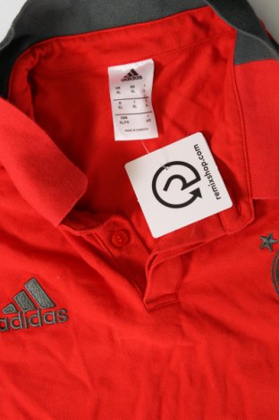 Męski T-shirt Adidas, Rozmiar XL, Kolor Czerwony, Cena 76,77 zł