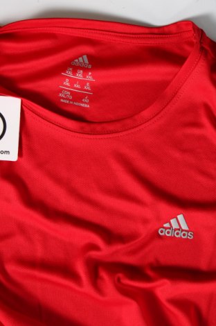 Męski T-shirt Adidas, Rozmiar XXL, Kolor Czerwony, Cena 89,93 zł