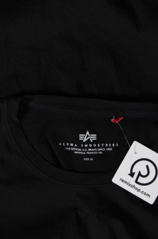 Pánske tričko  Alpha Industries, Veľkosť XL, Farba Čierna, Cena  26,80 €