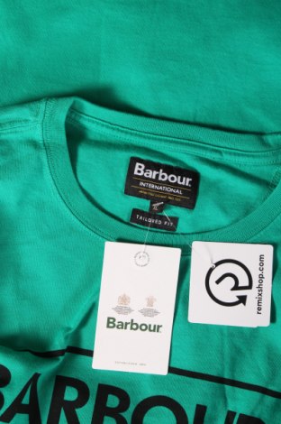 Ανδρικό t-shirt Barbour, Μέγεθος XL, Χρώμα Πράσινο, Τιμή 35,05 €