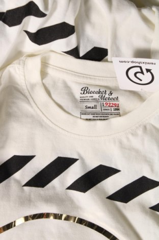 Herren T-Shirt Bleecker & Mercer, Größe S, Farbe Ecru, Preis 19,69 €