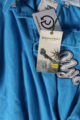 Pánske tričko  Broadway, Veľkosť L, Farba Modrá, Cena  10,68 €