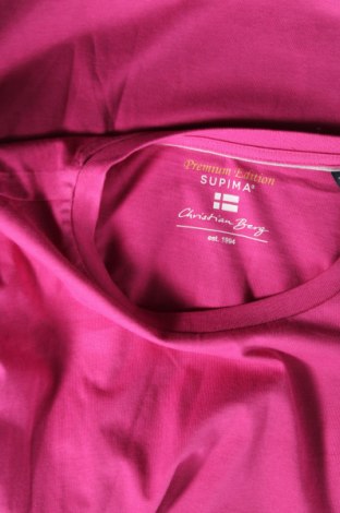 Herren T-Shirt Christian Berg, Größe L, Farbe Rosa, Preis € 12,37