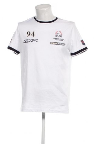 Ανδρικό t-shirt Christian Berg, Μέγεθος L, Χρώμα Λευκό, Τιμή 12,37 €