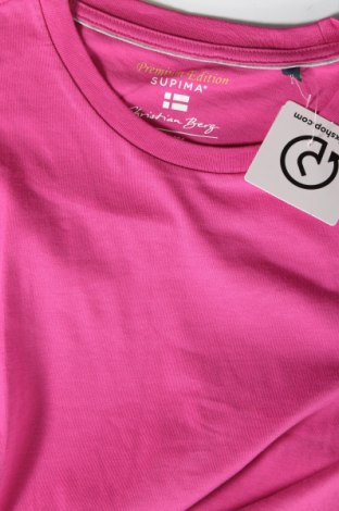 Męski T-shirt Christian Berg, Rozmiar XL, Kolor Różowy, Cena 63,97 zł