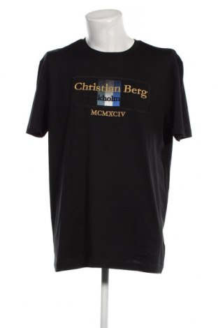 Ανδρικό t-shirt Christian Berg, Μέγεθος XXL, Χρώμα Μαύρο, Τιμή 17,53 €