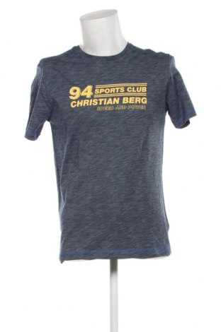 Мъжка тениска Christian Berg, Размер M, Цвят Син, Цена 16,00 лв.