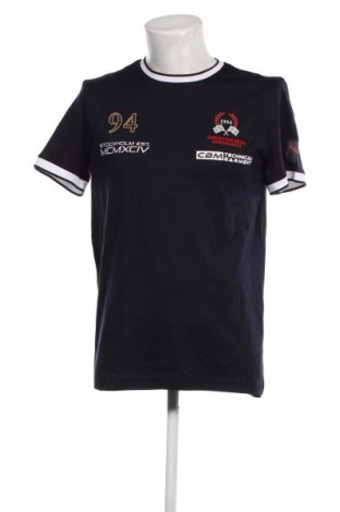 Ανδρικό t-shirt Christian Berg, Μέγεθος M, Χρώμα Μπλέ, Τιμή 12,37 €