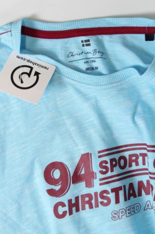 Pánske tričko  Christian Berg, Veľkosť M, Farba Modrá, Cena  11,75 €