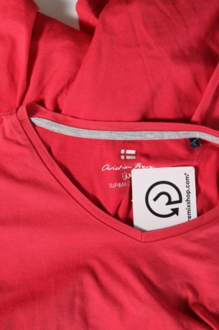 Herren T-Shirt Christian Berg, Größe L, Farbe Rot, Preis 10,23 €