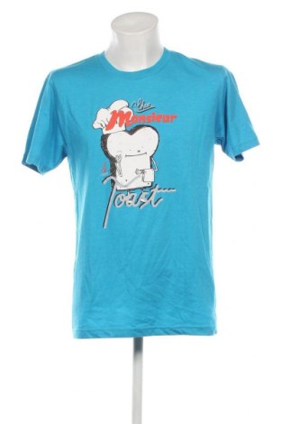Herren T-Shirt Cleptomanicx, Größe L, Farbe Blau, Preis 14,61 €