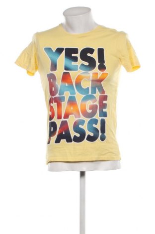 Ανδρικό t-shirt Clockhouse, Μέγεθος XS, Χρώμα Κίτρινο, Τιμή 4,82 €