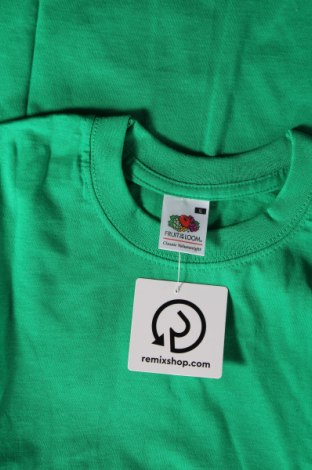 Pánske tričko  Fruit Of The Loom, Veľkosť S, Farba Zelená, Cena  6,68 €