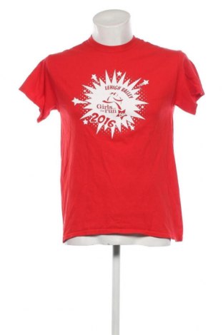 Herren T-Shirt Gildan, Größe M, Farbe Rot, Preis 3,77 €
