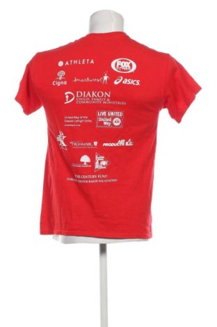 Herren T-Shirt Gildan, Größe M, Farbe Rot, Preis 6,62 €