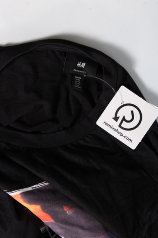 Pánské tričko  H&M, Velikost XL, Barva Černá, Cena  207,00 Kč