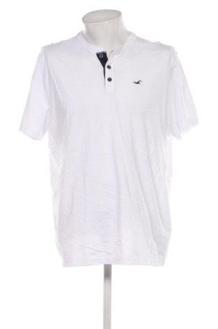 Herren T-Shirt Hollister, Größe XXL, Farbe Weiß, Preis 6,68 €