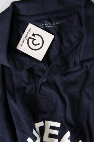 Pánske tričko  James & Nicholson, Veľkosť L, Farba Modrá, Cena  4,20 €
