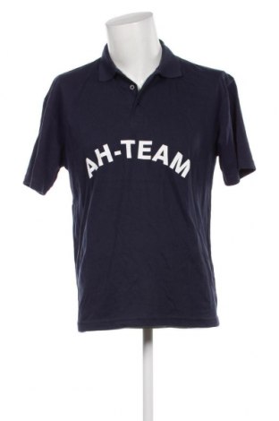 Herren T-Shirt James & Nicholson, Größe L, Farbe Blau, Preis 5,16 €